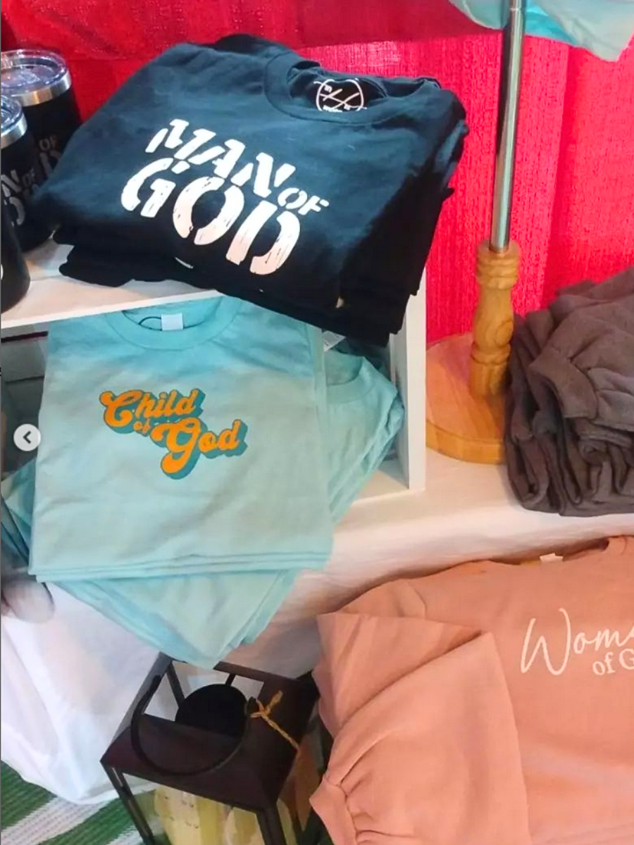 Child of God matching family tee