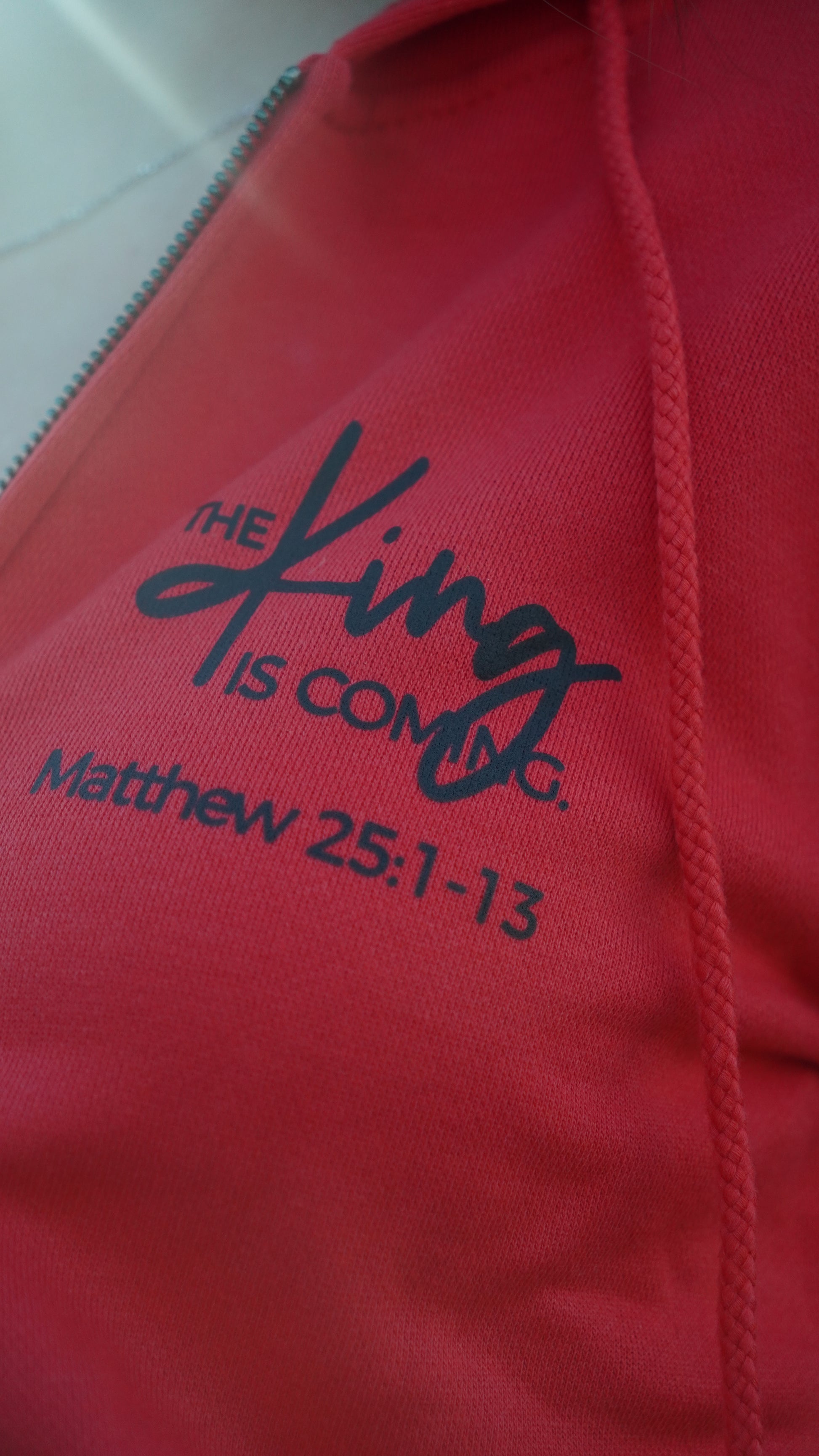 King of Kings full-zip hoodie