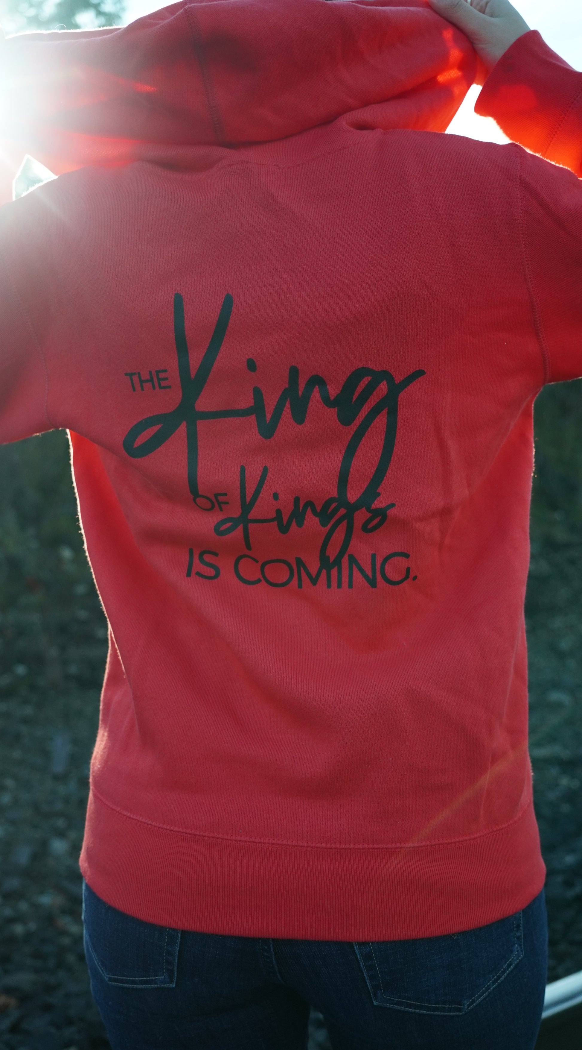 King of Kings full-zip hoodie