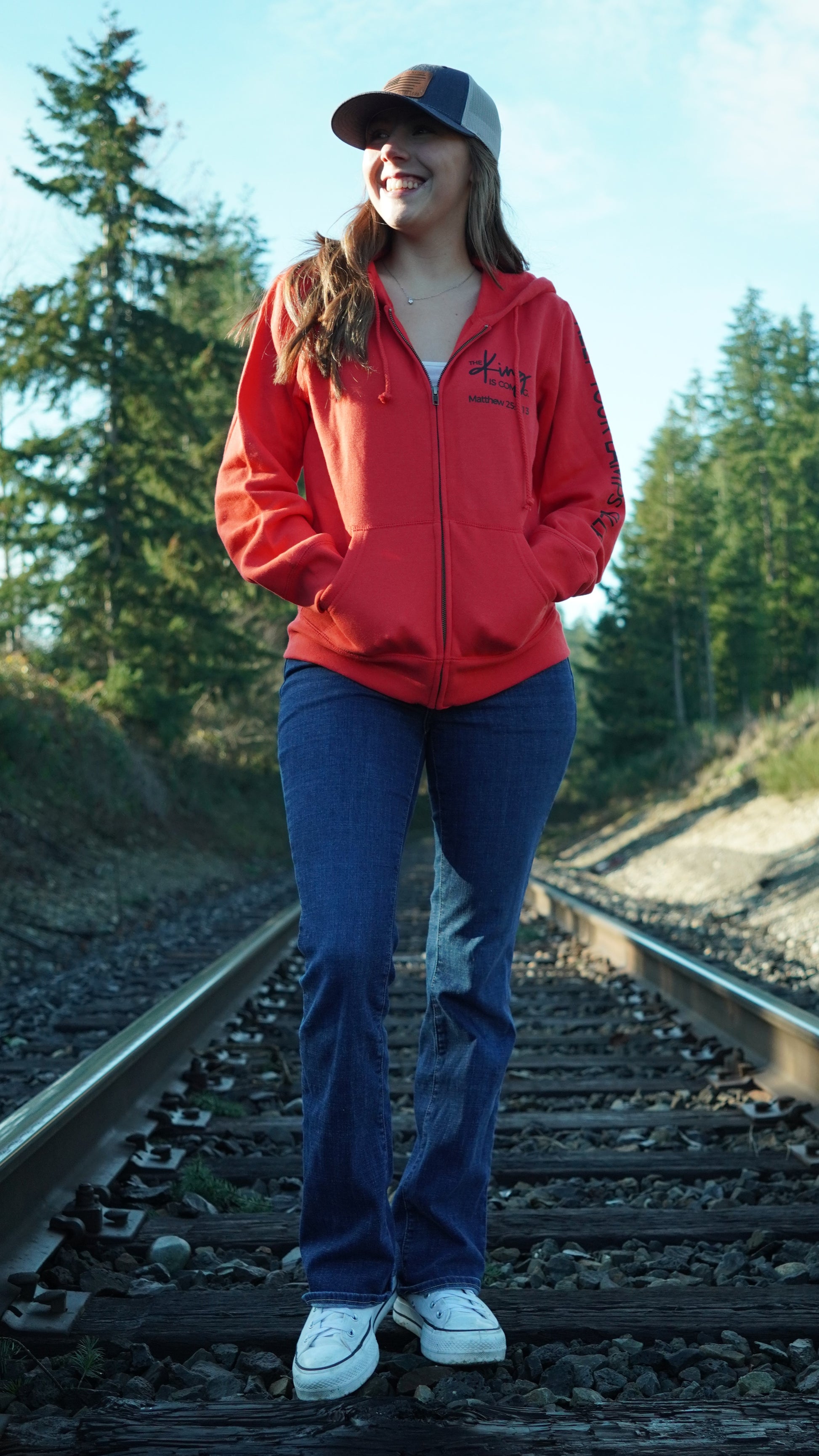 King of Kings full-zip hoodie