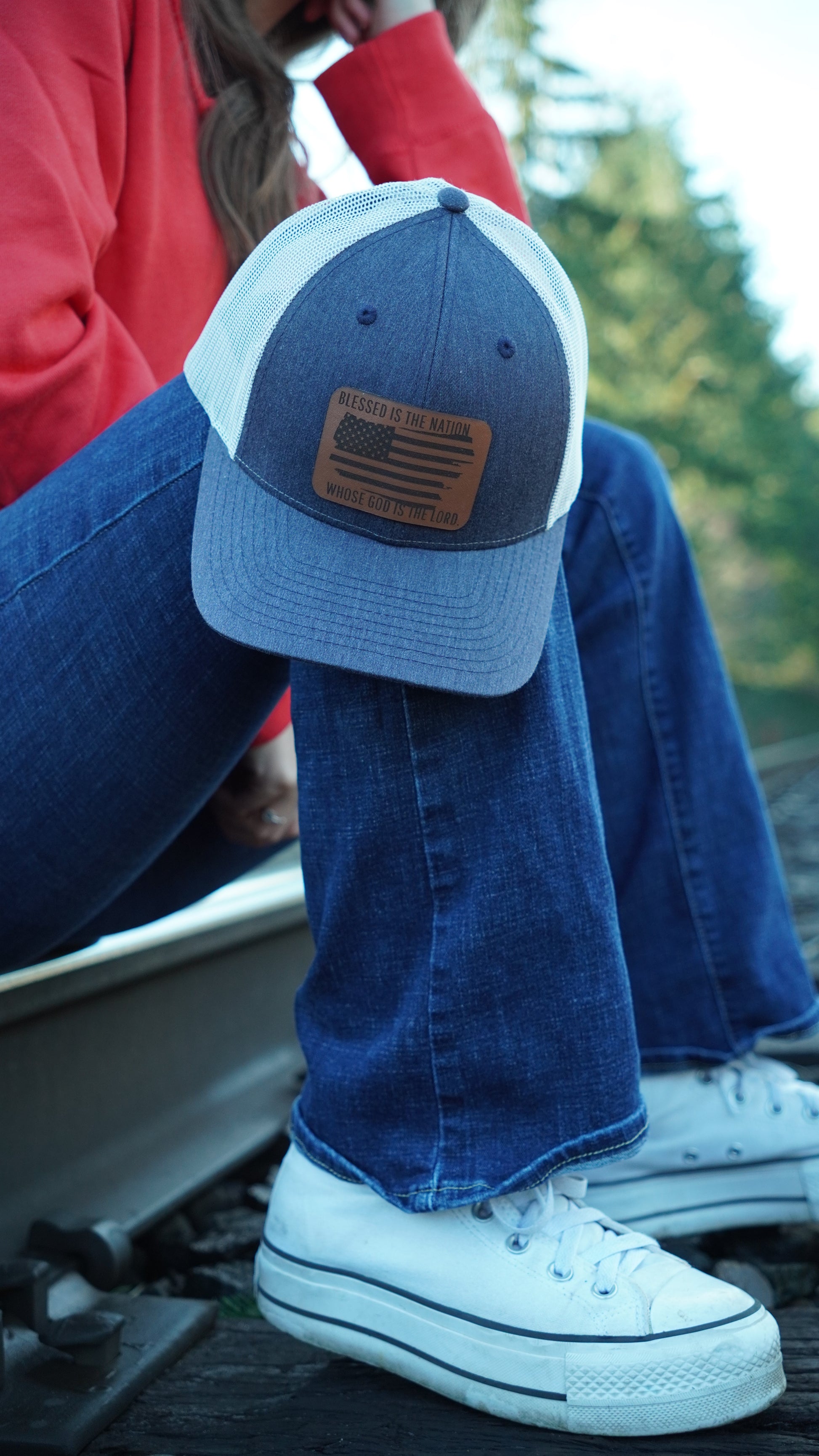 Blessed is the Nation hat