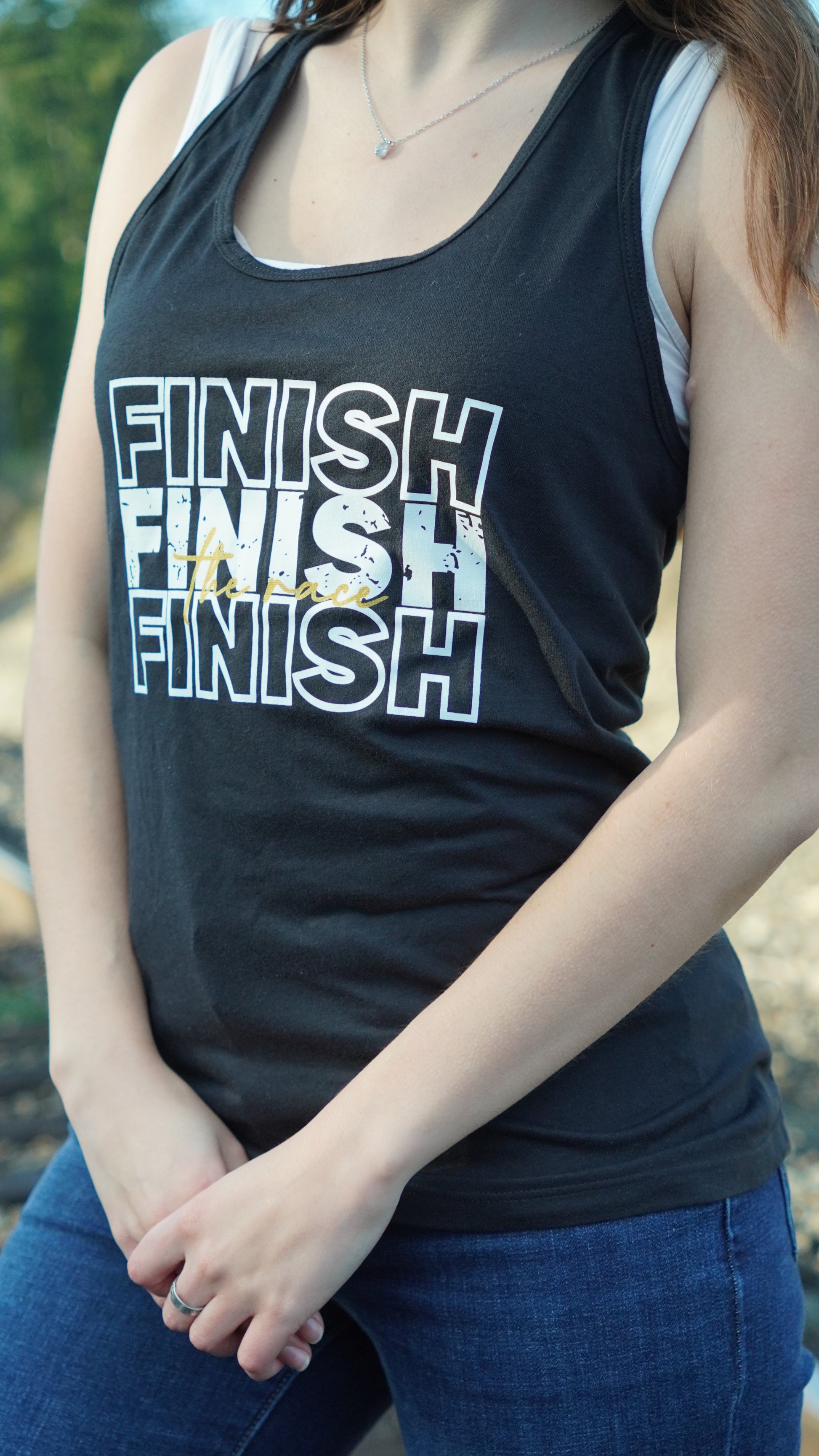 Finish the Race - tank