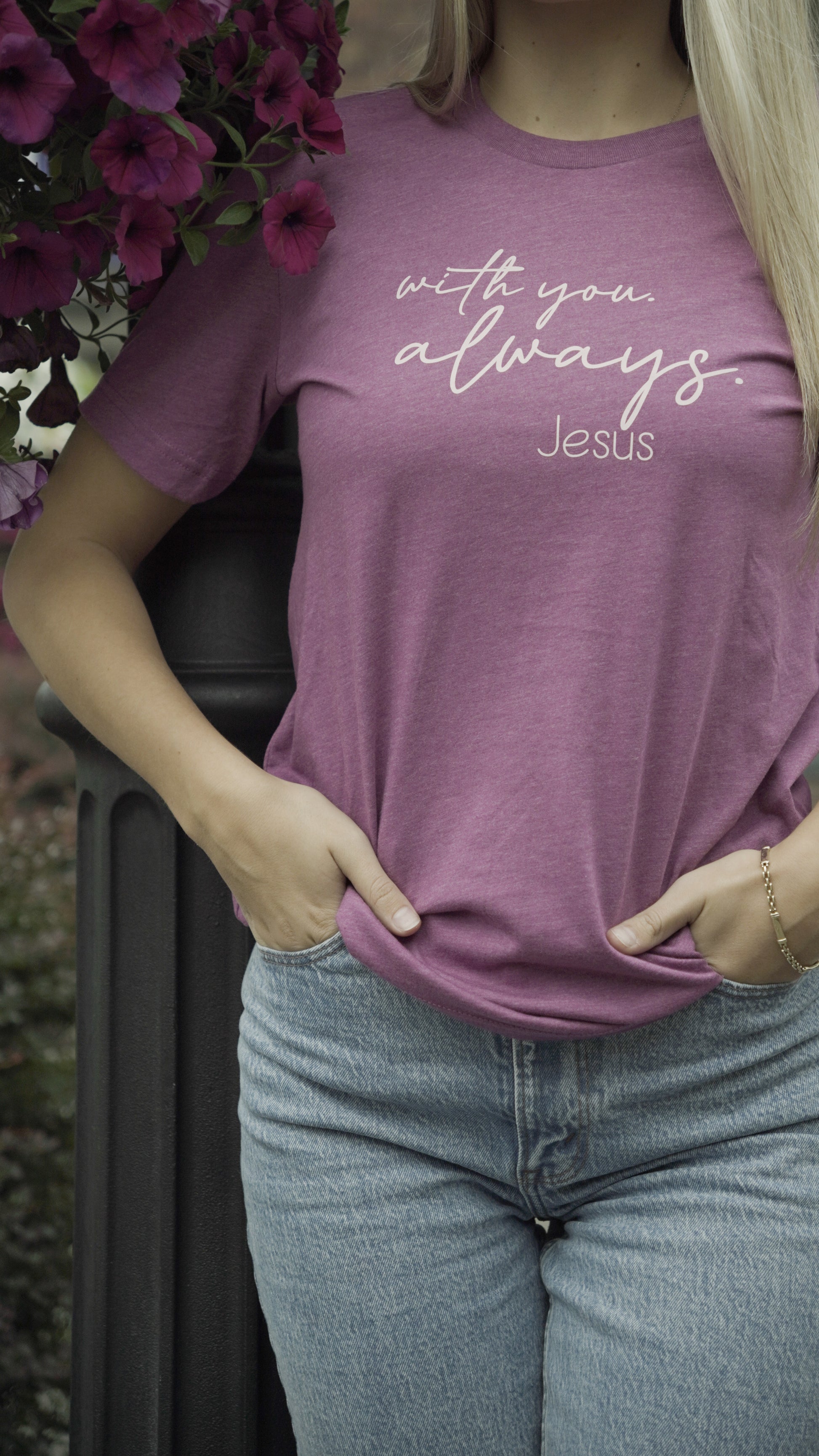 With you always tee- Heather Berry