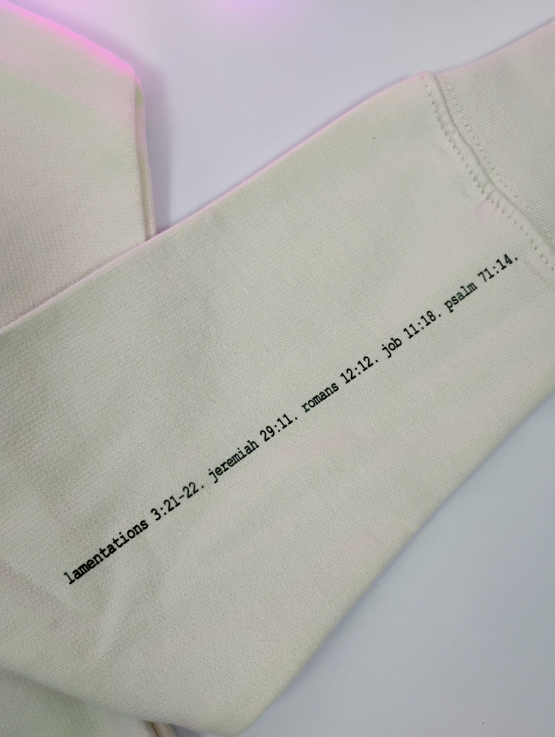 Hope splithem crewneck sweatshirt