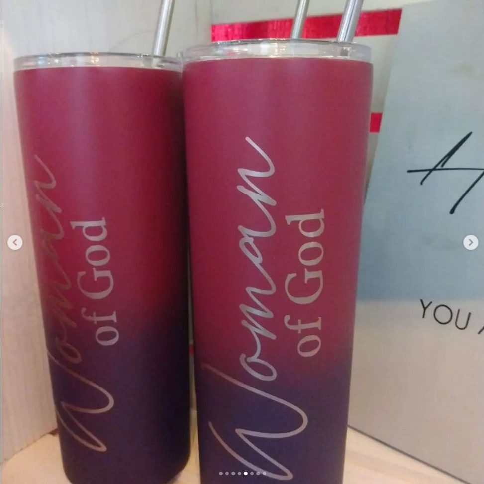 Woman of God tumbler