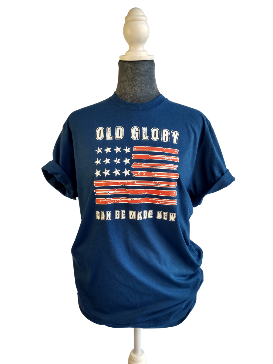 T-Shirt: Old Glory Can Be Made New – InHisword