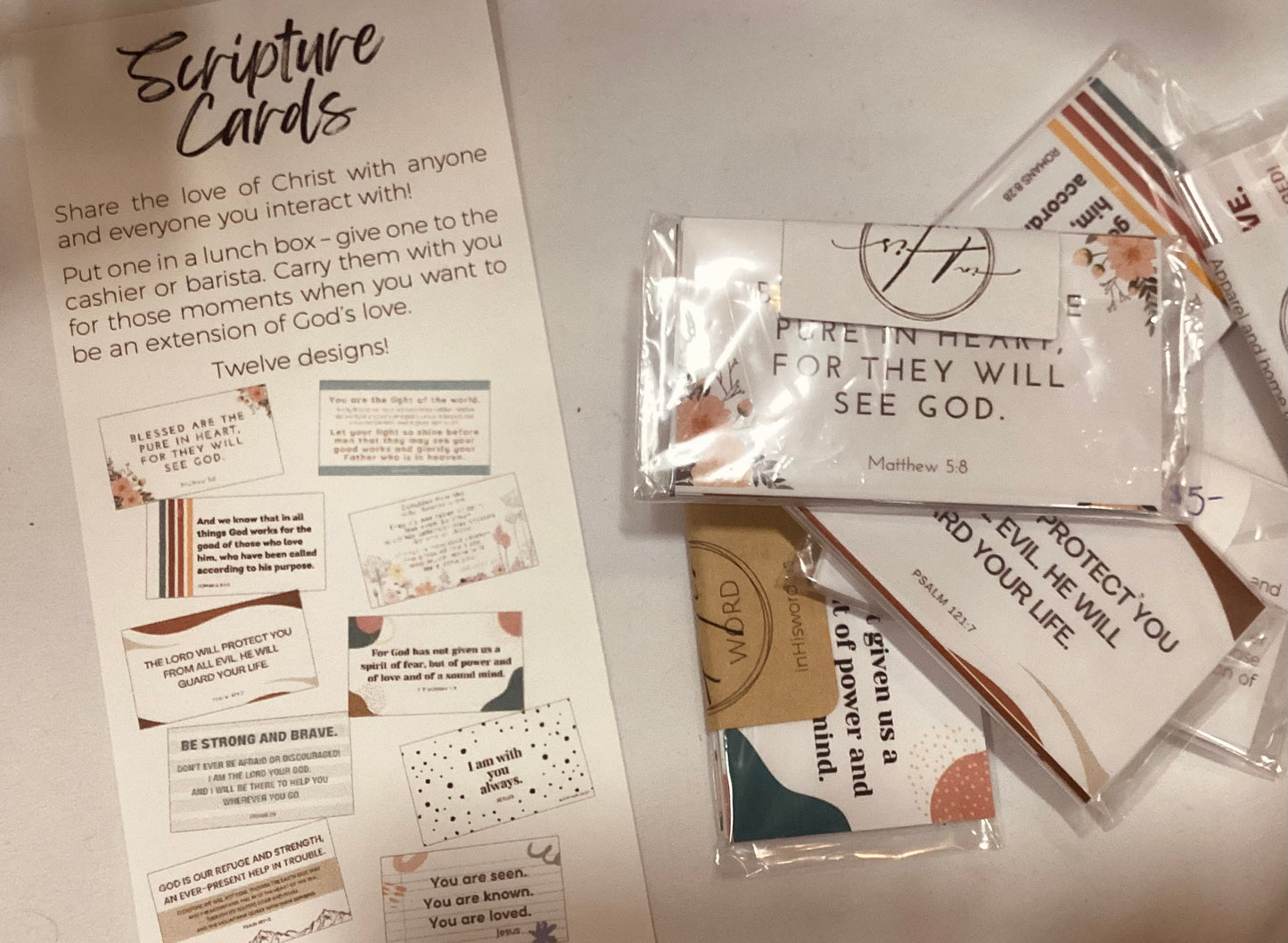 Scripture Card Pack of 12