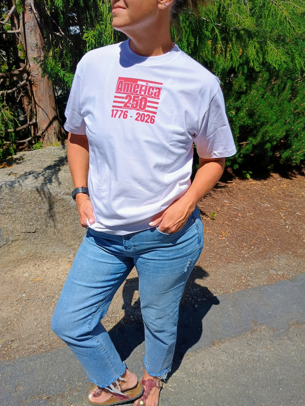 Blessed is the Nation tee Special 250th Edition