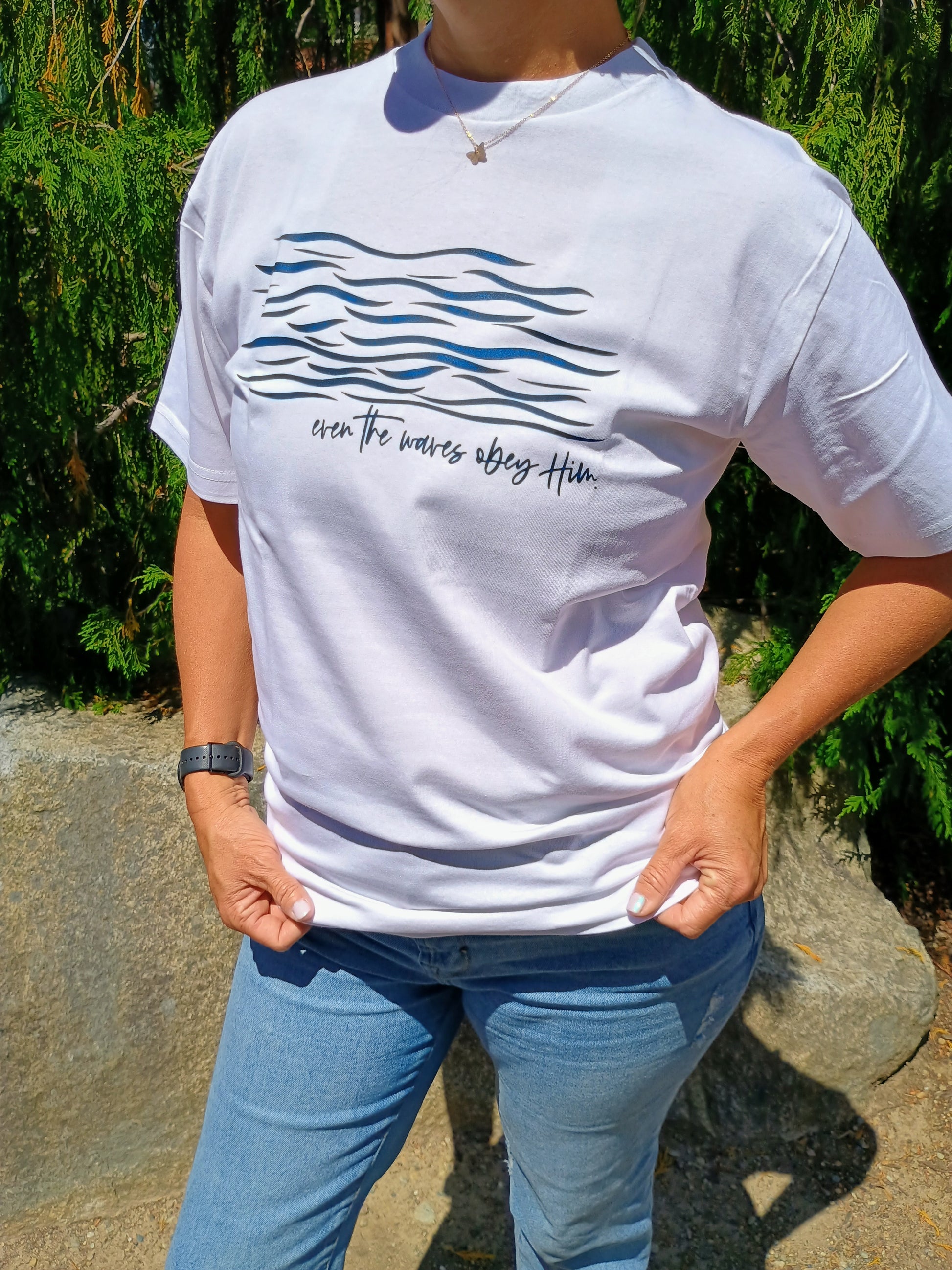 Even the Waves tee