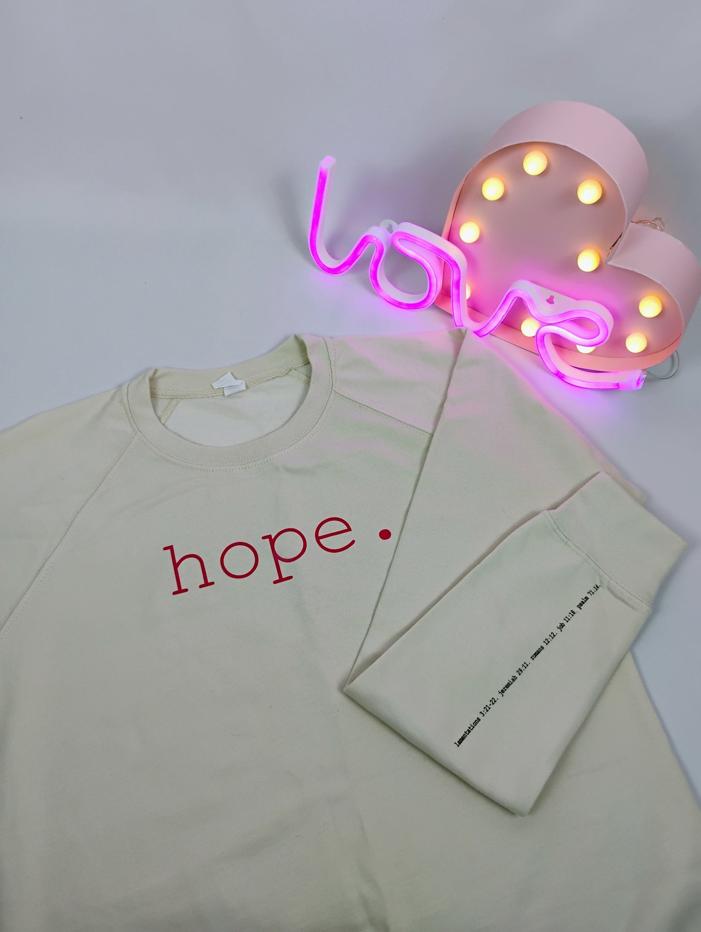 Hope splithem crewneck sweatshirt