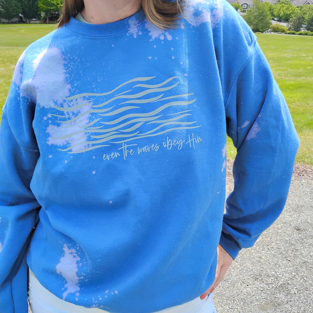 Even the waves - sweatshirt