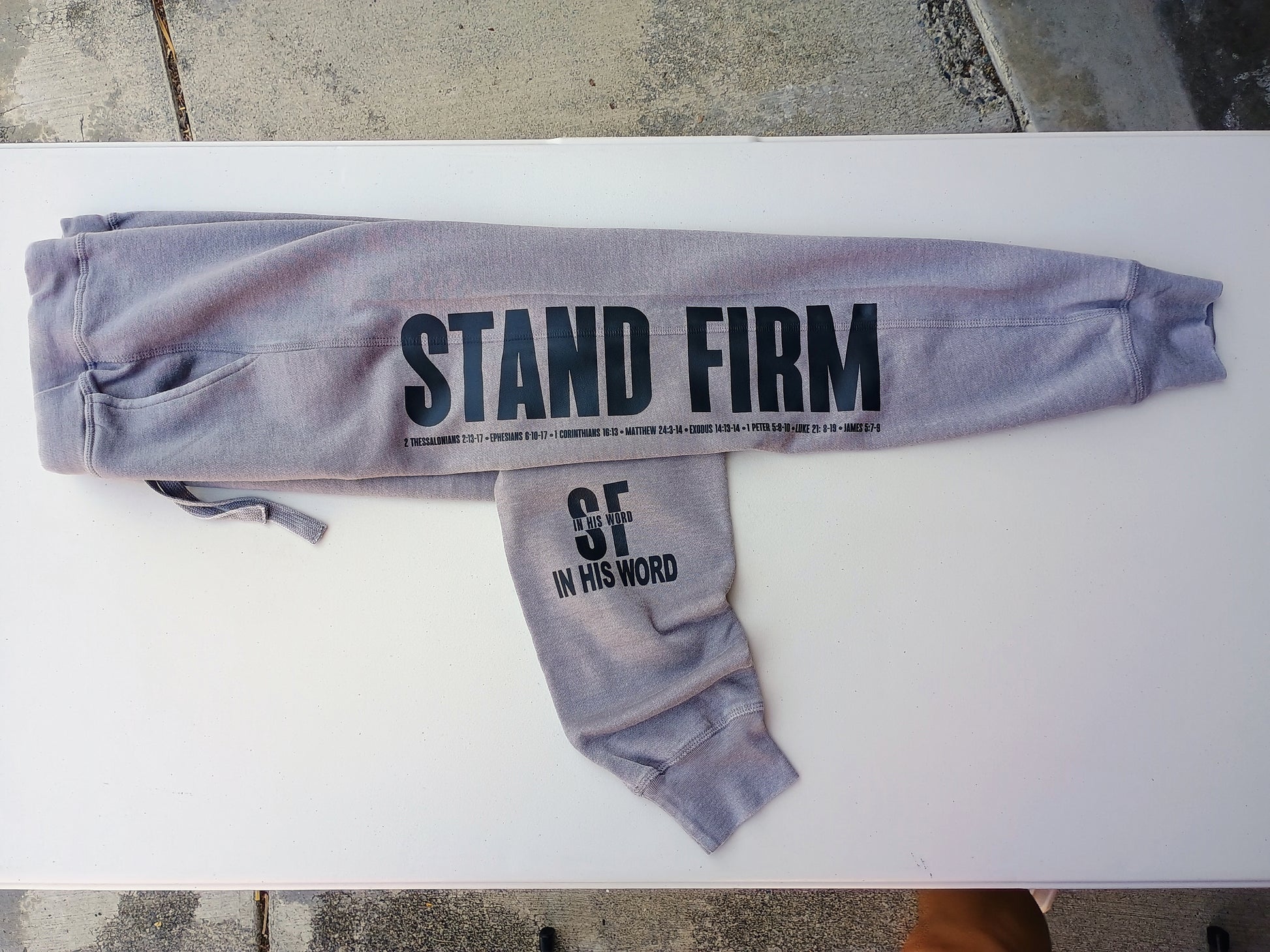 Stand Firm jogger