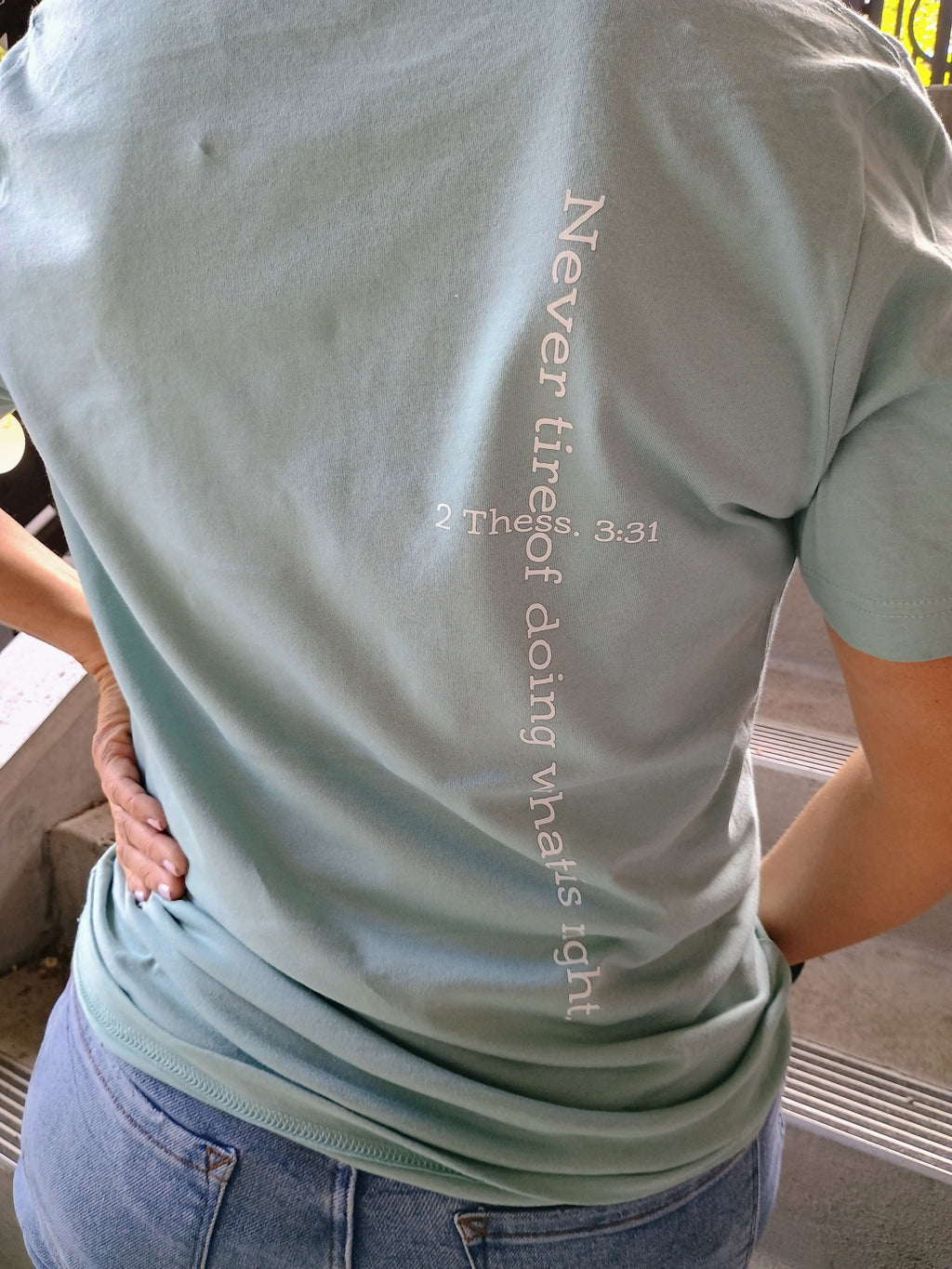 Never Tire tee