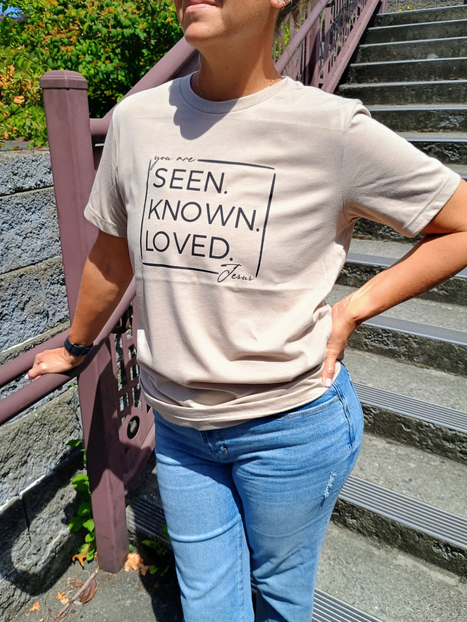 Seen. Known. Loved. tee
