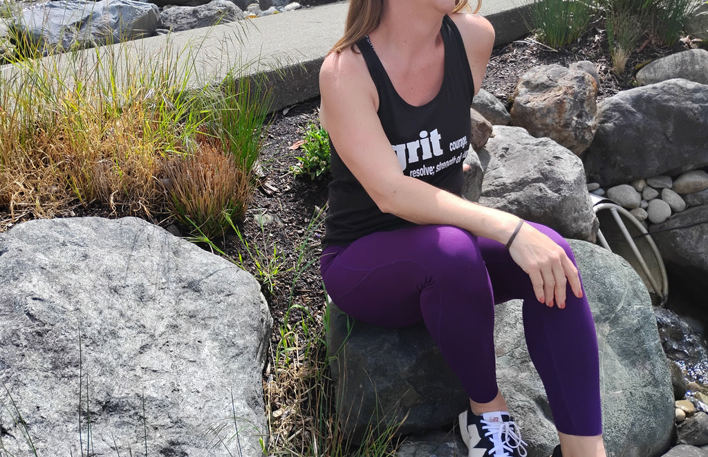 Grit Twist-back Workout Tank