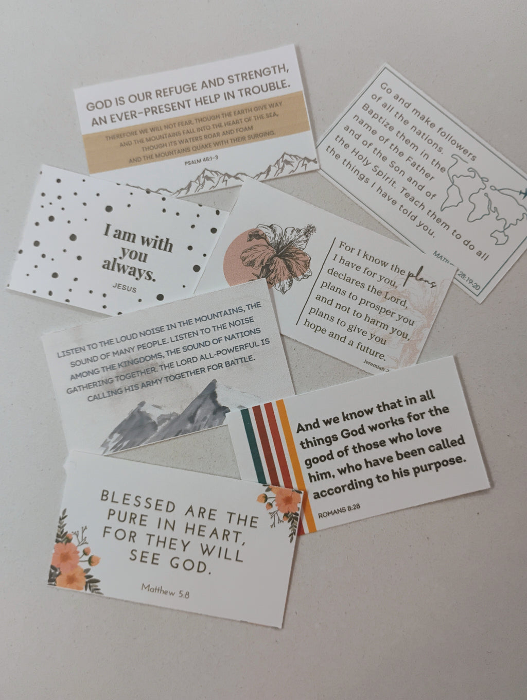 Scripture Packs- strength and provision