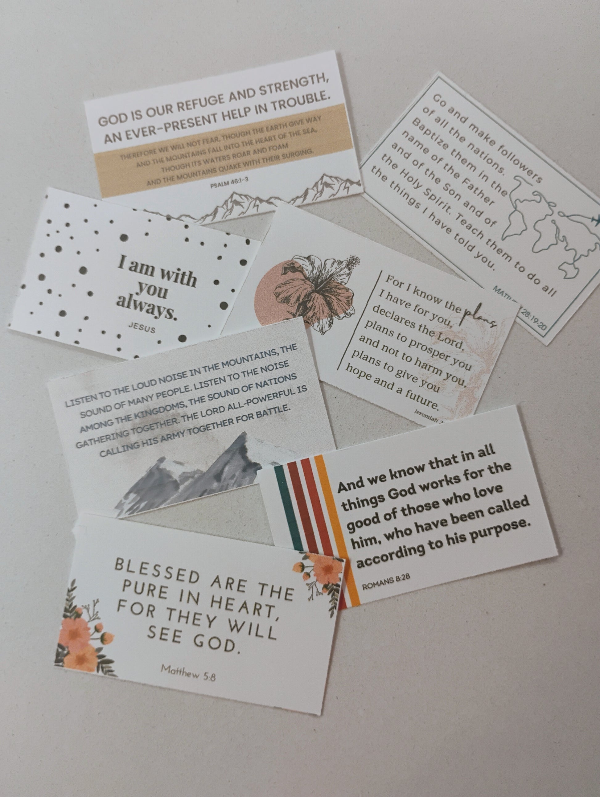 Scripture Packs- strength and provision