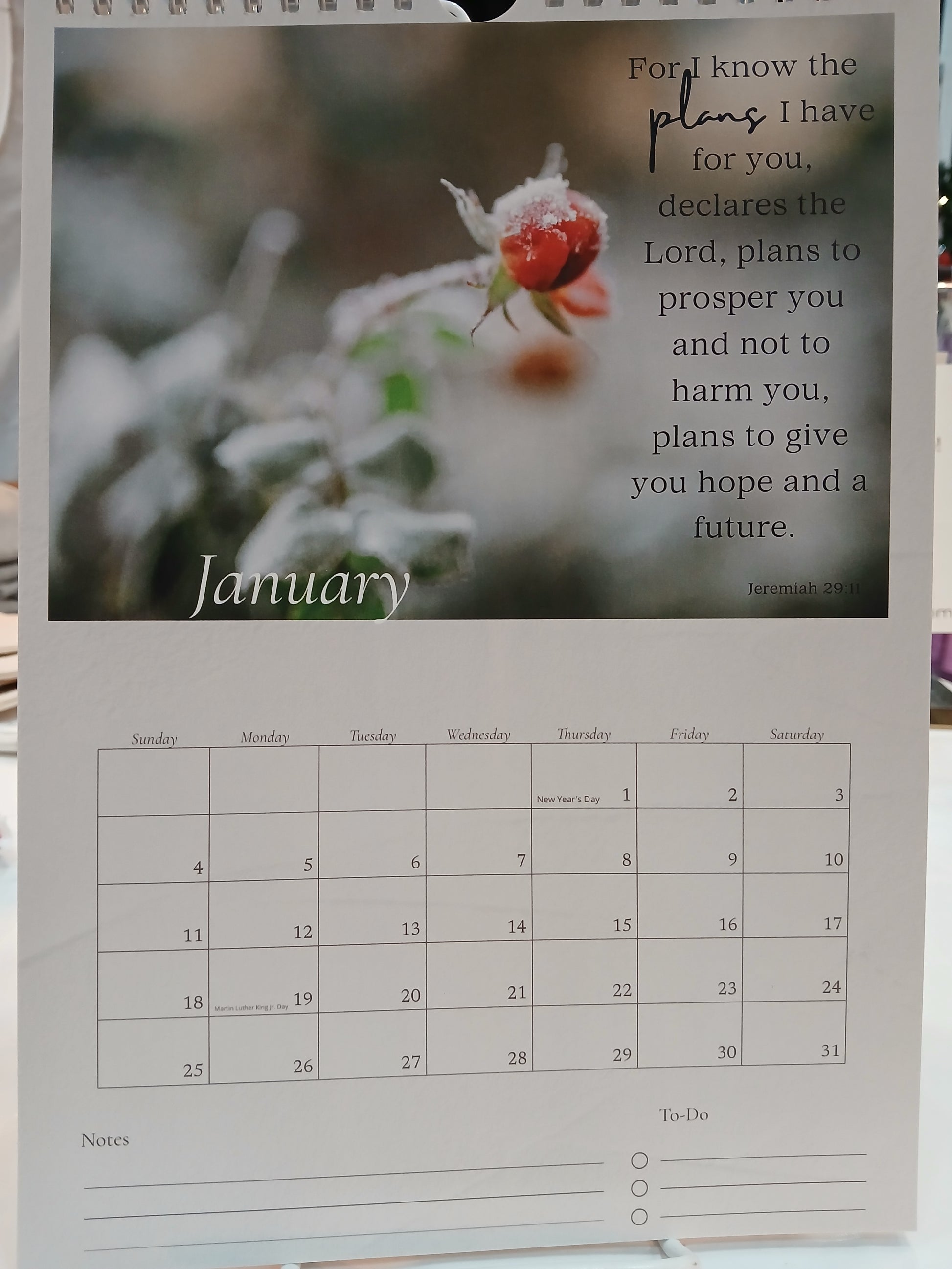 2026 Scripture Calendar