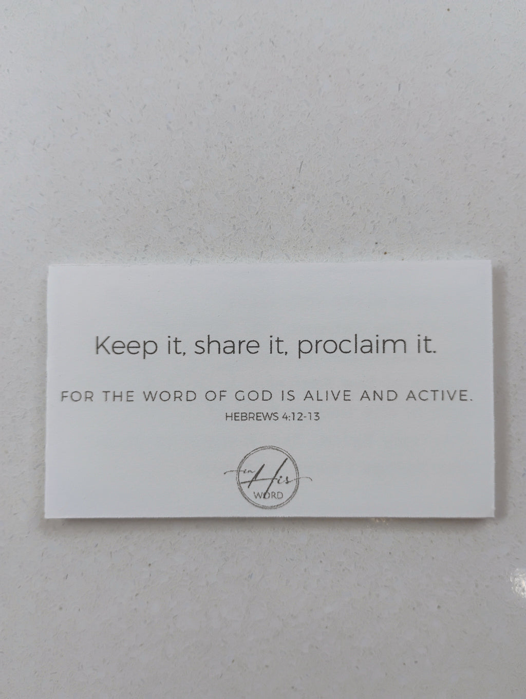Scripture Packs- until all have heard