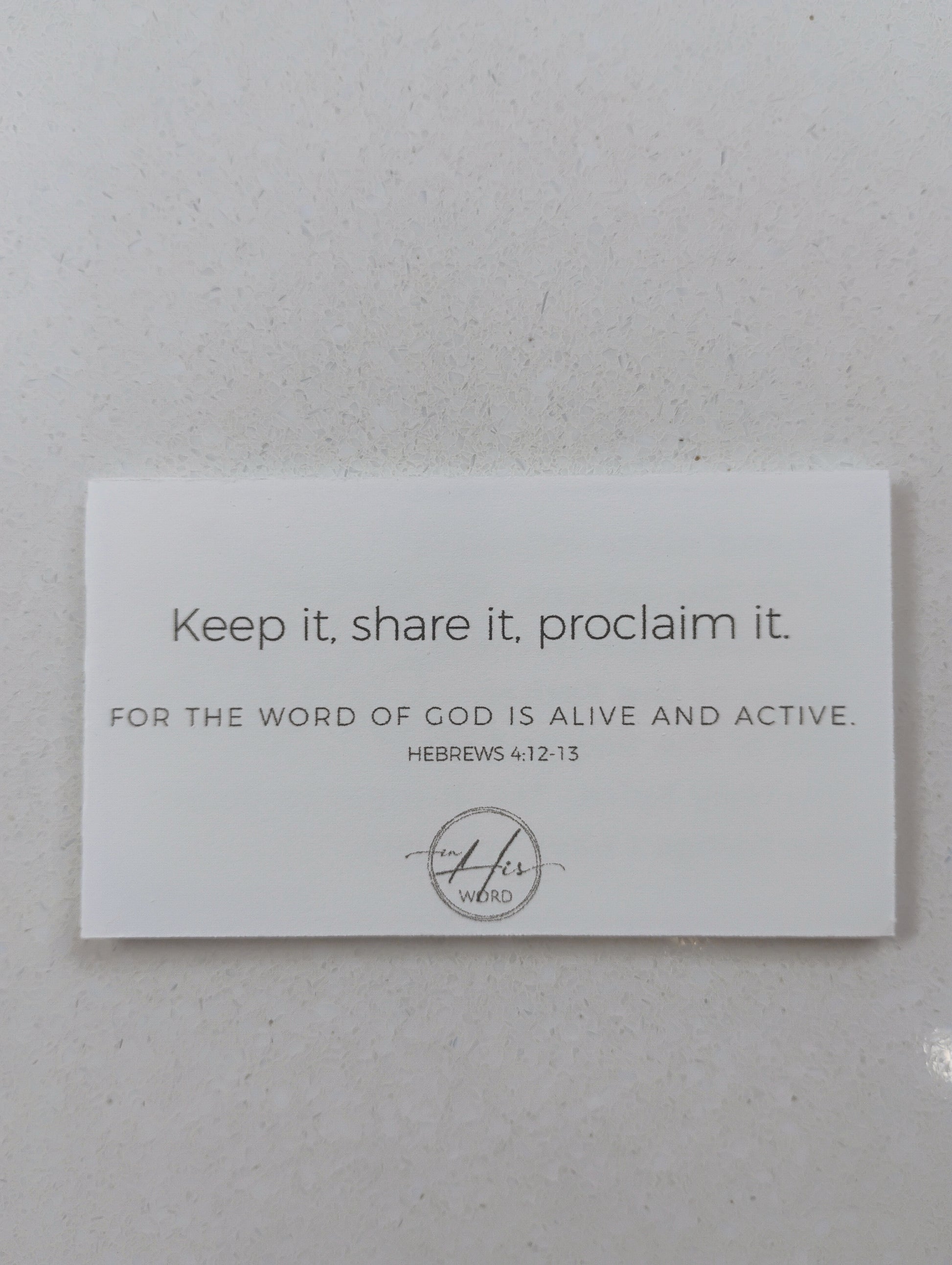 Scripture Packs- until all have heard