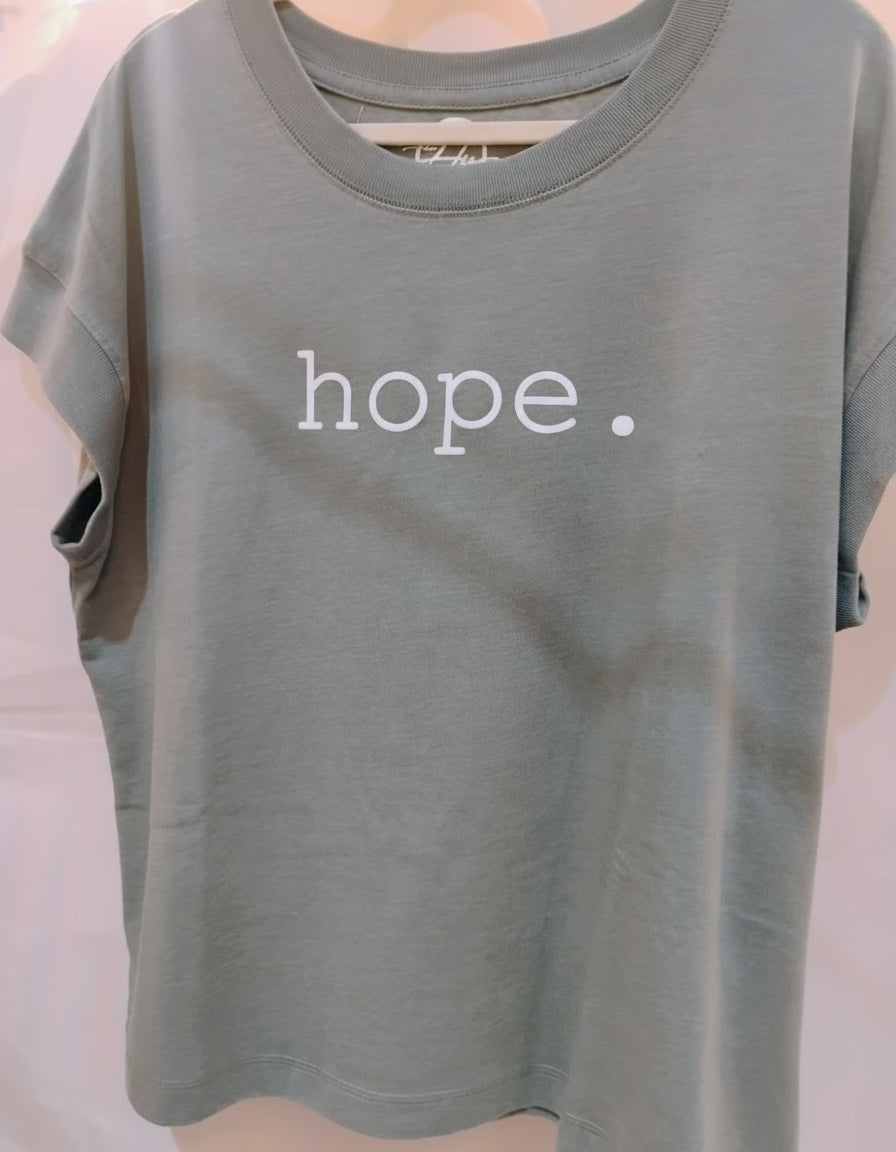 Hope. capsleeve tee