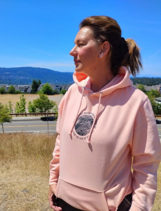 Height nor Depth Topographical Hoodie